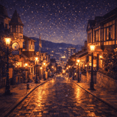 Kobe Harbor Night Lofi