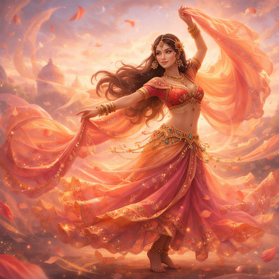 sally dancing in the wind