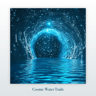 Cosmic Water Trails