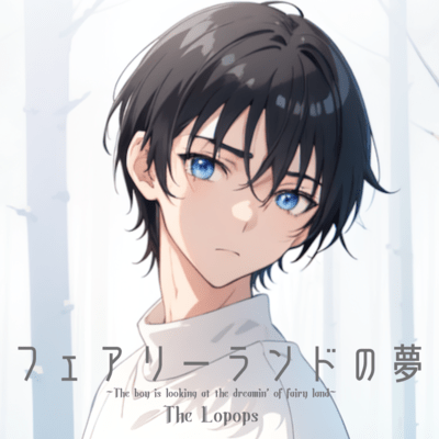 The boy is looking at the dreamin' of fairy land. (2025 edit ver.)