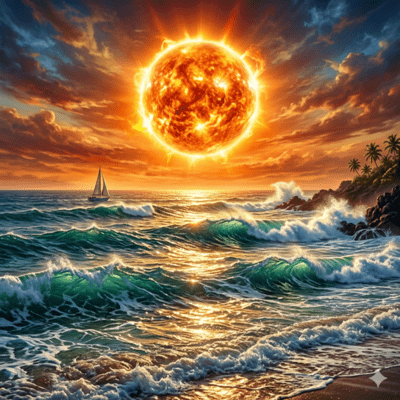 The SunDrenched, Burning Days (The SunDrenched, Burning Days)