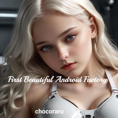 First beautiful girl android factory