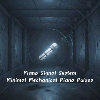 Piano Signal System Minimal Mechanical Piano Pulses