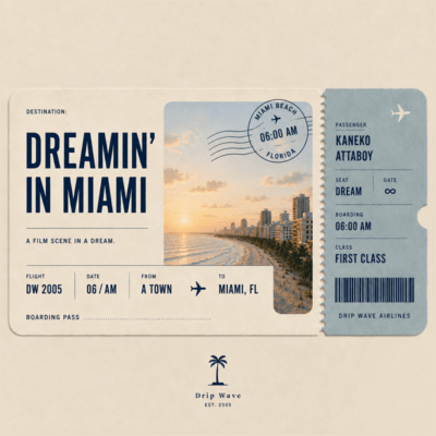 Dreamin' in Miami (feat. Kaneko & attaboy)