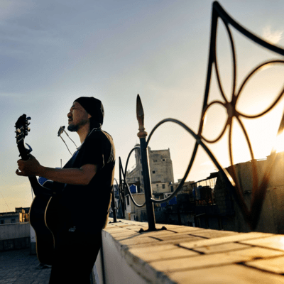 The sound of angels and reggaeton