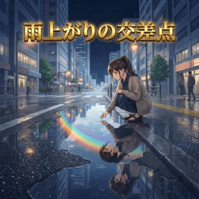 Intersection After the Rain