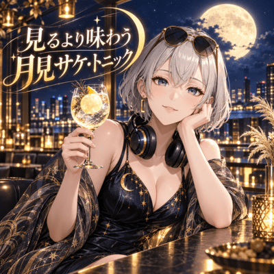 Miru Yori Ajiwau Tsukimi Sake Tonic