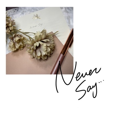 Never say...