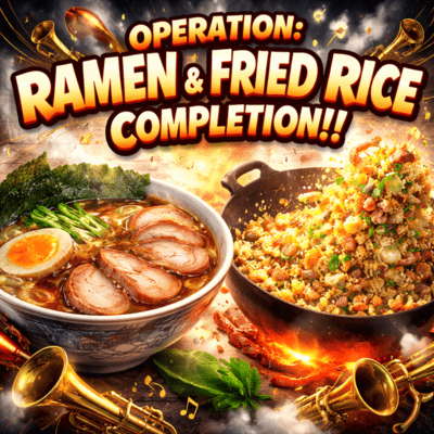 Ramen & Fried Rice Completion Plan