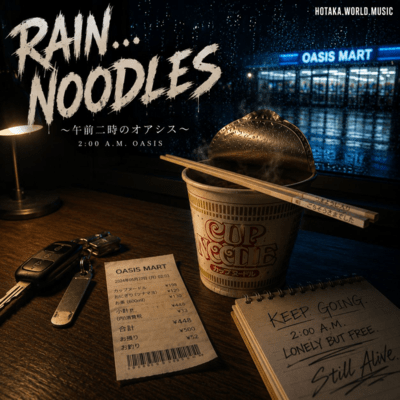 RAIN...NOODLES ~Oasis at 2 A.M.~