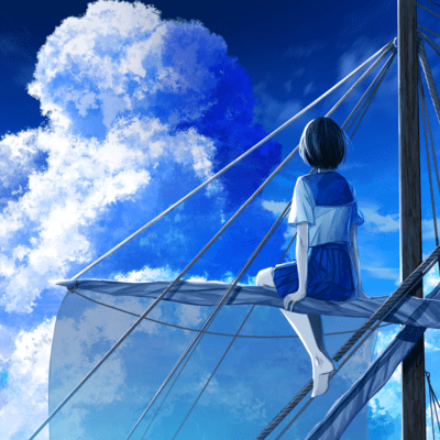 Paradox in blue