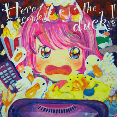 Here comes the ducks !