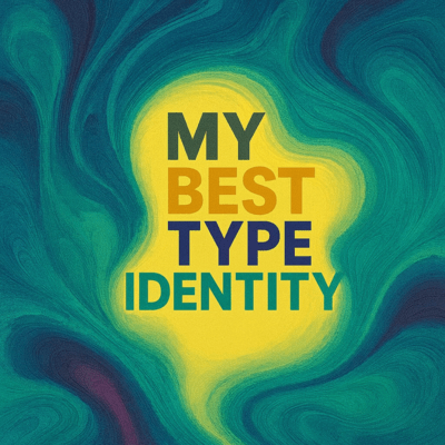 MY BEST TYPE IDENTITY BLUE