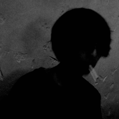 in the dark.