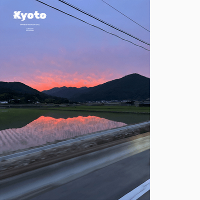 Kyoto Sinking into Violet