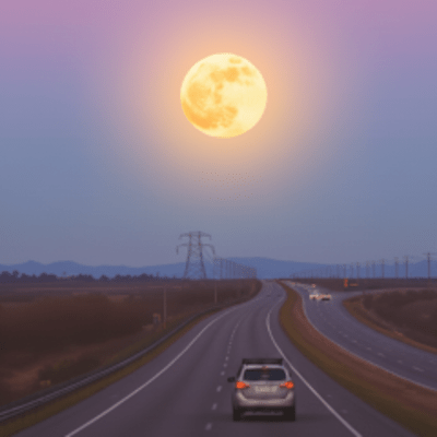 Yellow moon (original)