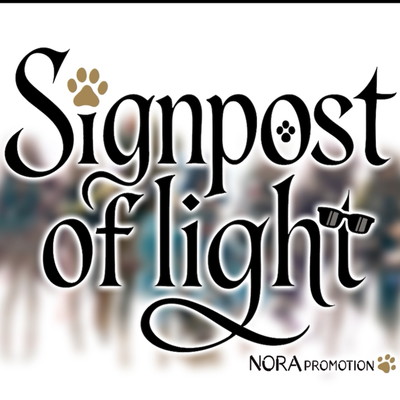 Signpost of light