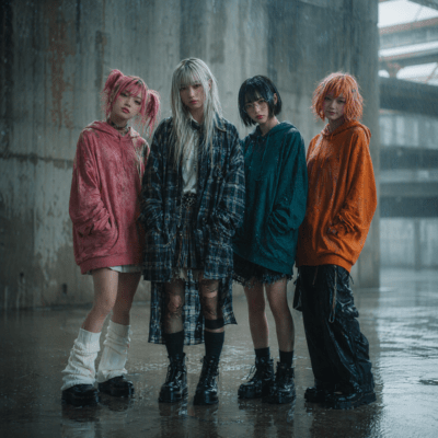 Slight Fever in the Blue Rain (feat. Astronaut Lily)