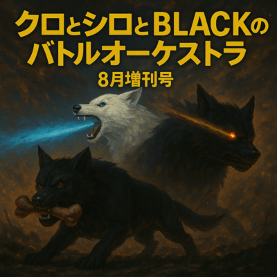 Kuro, Shiro, and BLACK's Battle Orchestra - August Special Edition