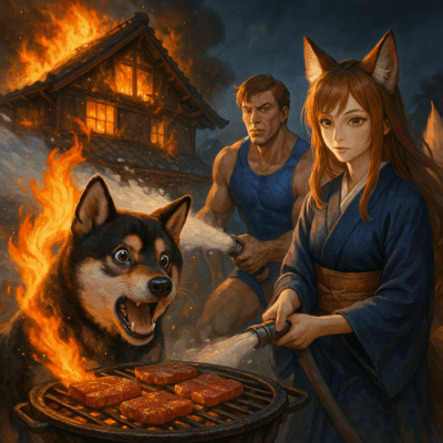 Don't Grill the Tail! Don't Burn the House!