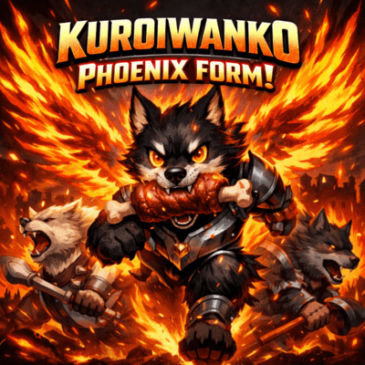 Kuroiwanko Phoenix Form!
