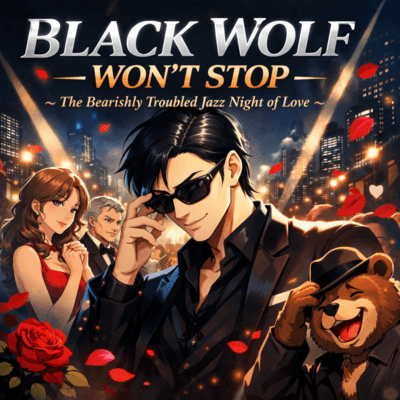 "BLACK WOLF Won't Stop ~The Bearishly Troubled Jazz Night of Love~ "