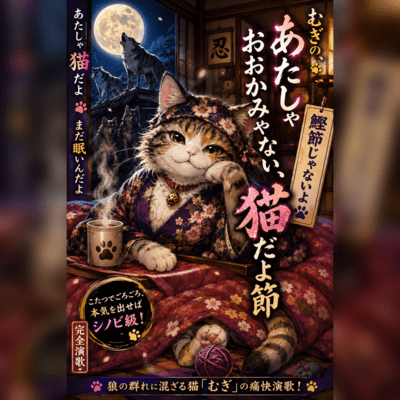 "Mugi's I'm Not a Wolf, I'm a Cat Enka: Not Bonito Flakes"