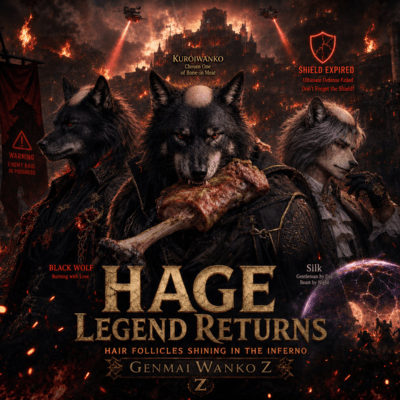 "HAGE Legend Returns ~Hair Follicles Shining in the Inferno~ "