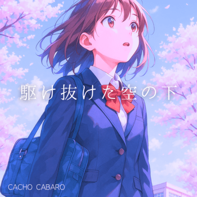 Under the sky that ran through