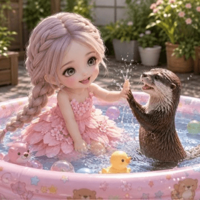 Cute Little Otter