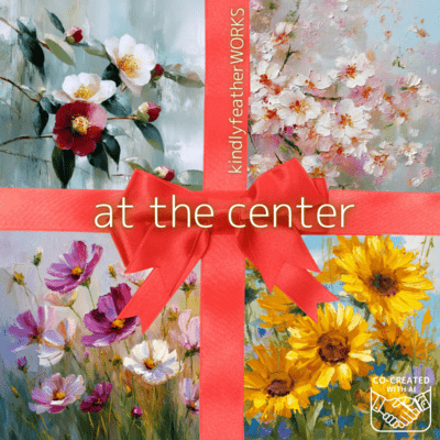 at the center