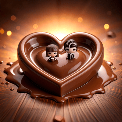 chocolate outline
