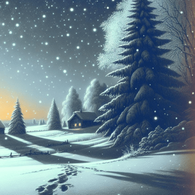 Footsteps in the Snow
