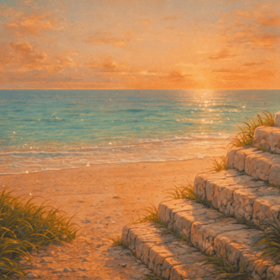 Terracotta Fading Horizon Echoes