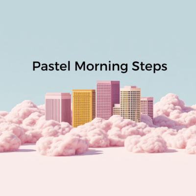 Pastel Morning Steps