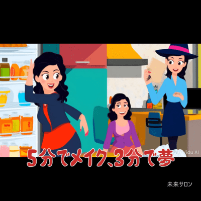 Makeup in 5 minutes, dreams in 3 minutes