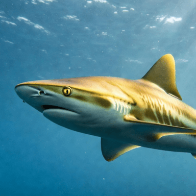 The wolf smoke of the small shark