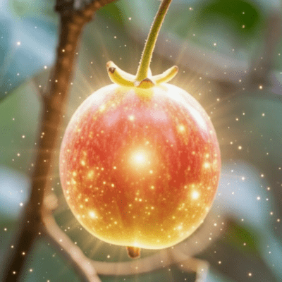 Red fruit of the moon