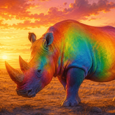 Savannah's rhinoceros
