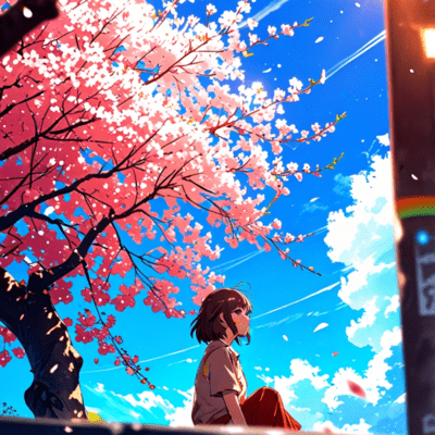 Cherry blossom color