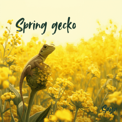 Spring gecko
