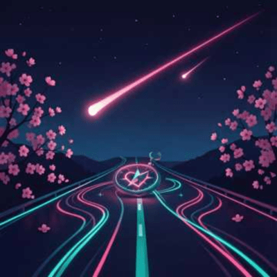 A Meteor at Midnight