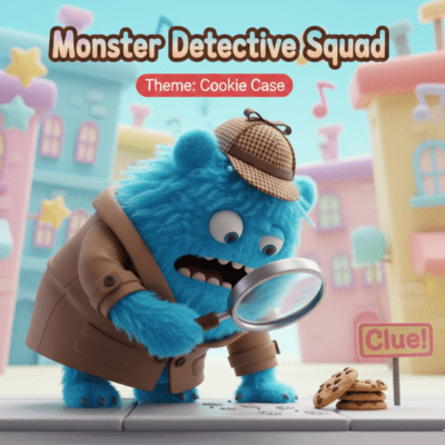 Monster Detective Squad Theme: Cookie Case