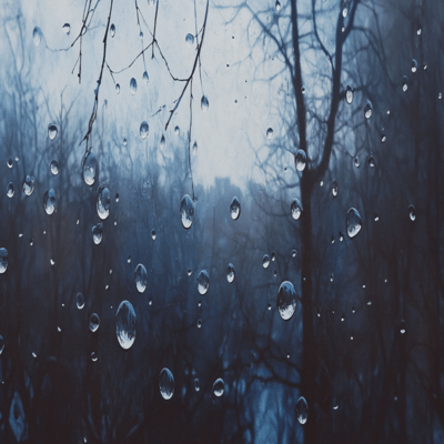 touching rain