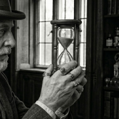 An hourglass