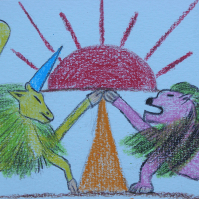 The minute divine mechanism Moses' Ten Commandments Stone