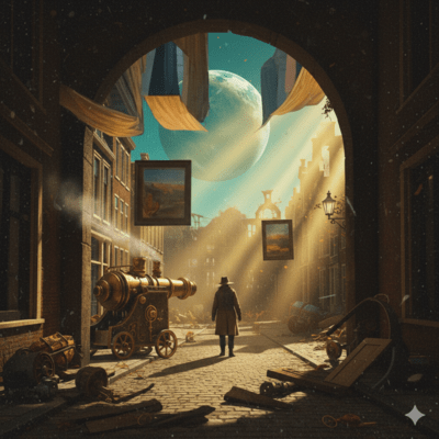 "Fictional Street Corner