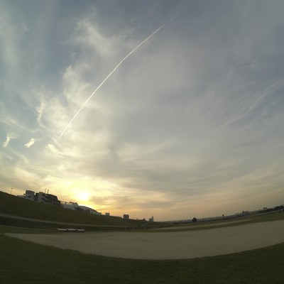Where the contrail go?/See you surely someday