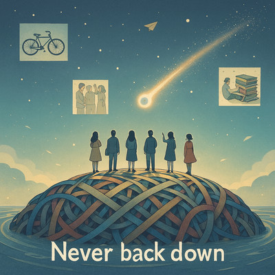 Never back down