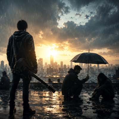 Stand when the world falls